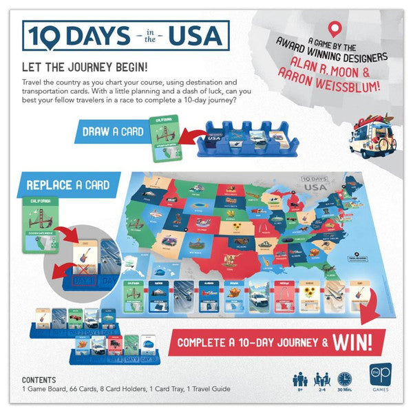 10 Days in the USA rear cover