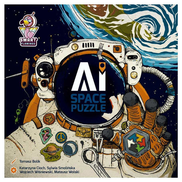 AI Space Puzzle board game
