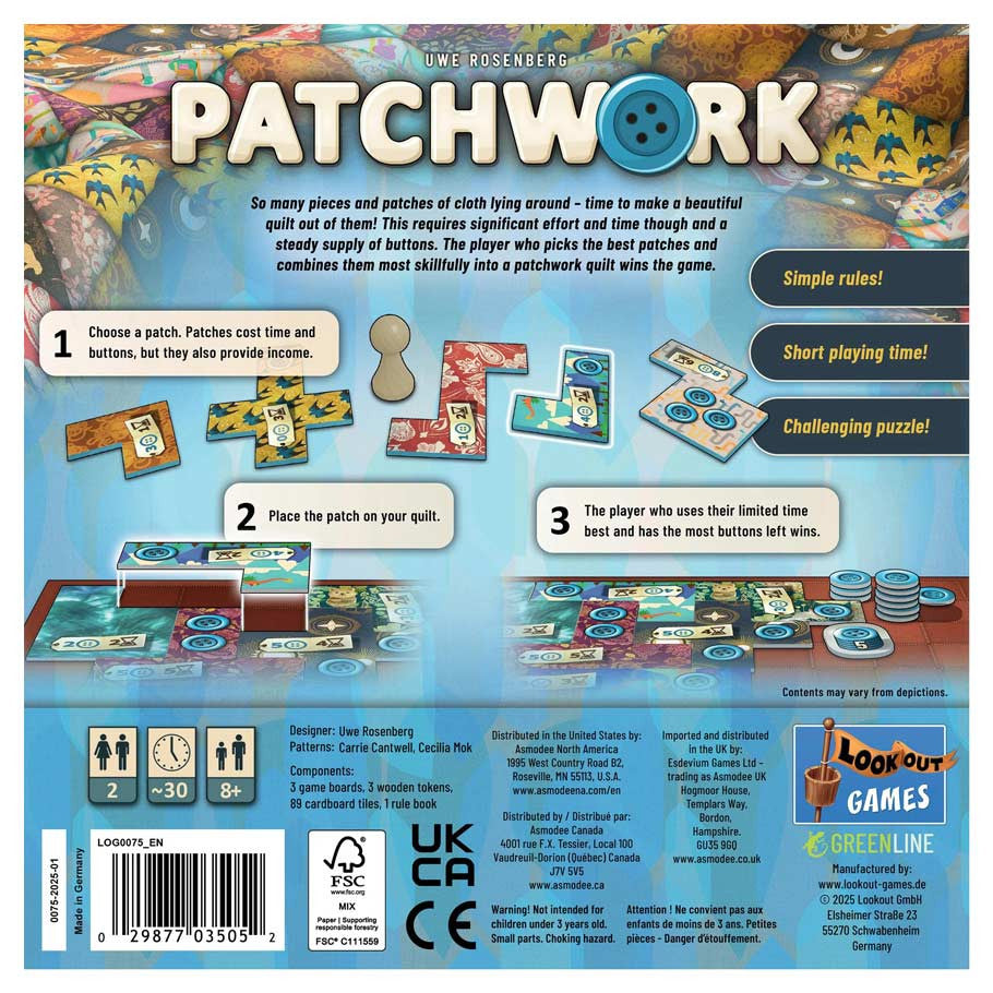 Patchwork: Revised rear cover