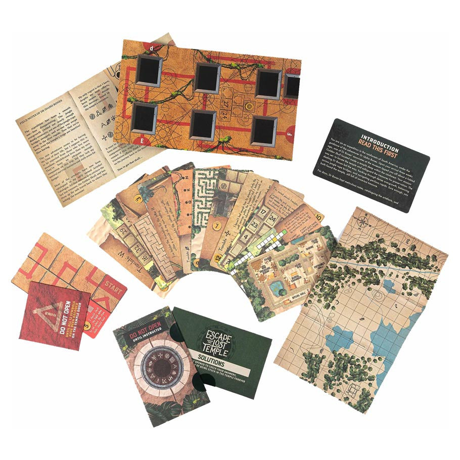 Escape From the Lost Temple components