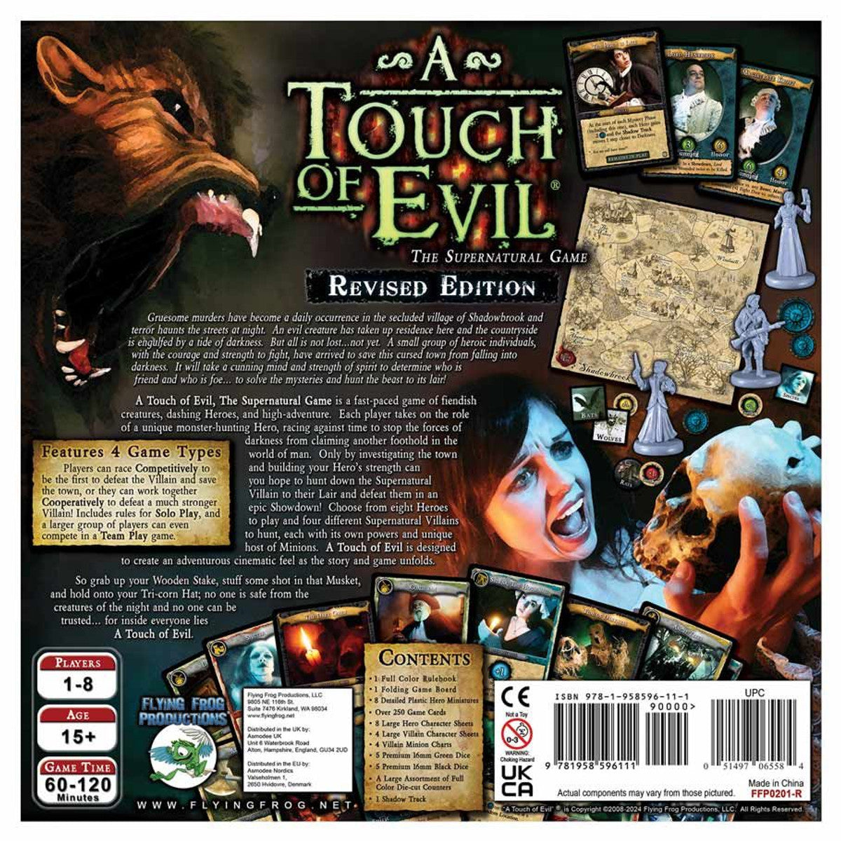 A Touch of Evil: Revised Edition rear cover