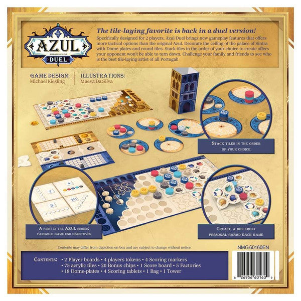 Azul Duel rear cover