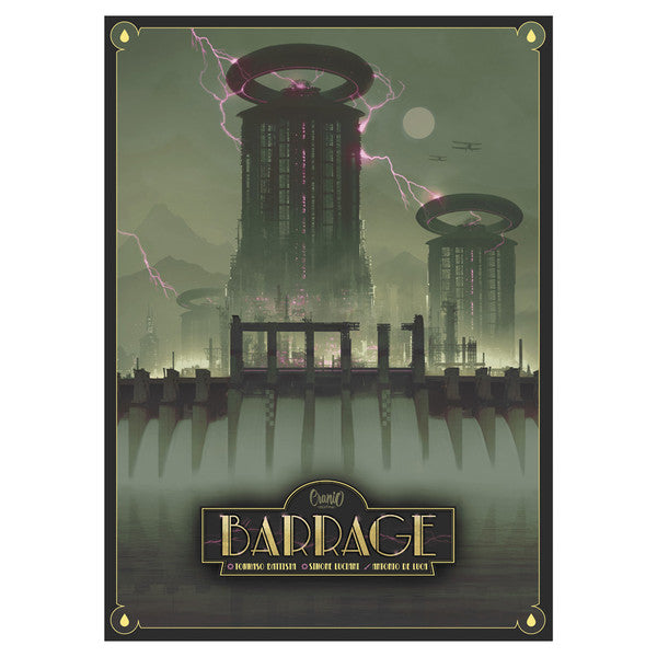 Barrage board game