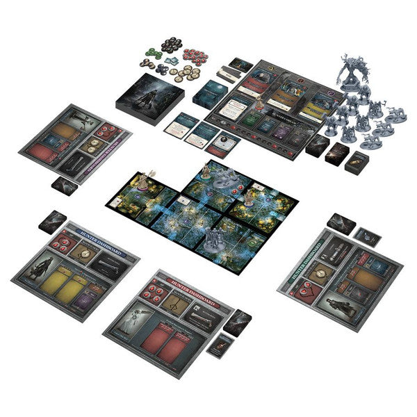 Bloodborne: The Board Game components