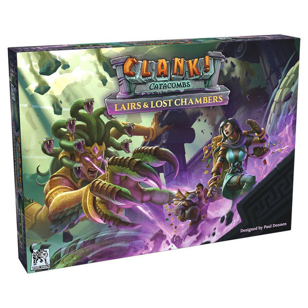 CLANK! Catacombs: Lairs & Lost Chambers expansion