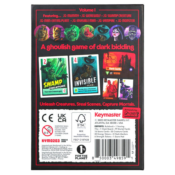 Campy Creatures Volume 1 (3rd Edition) rear cover