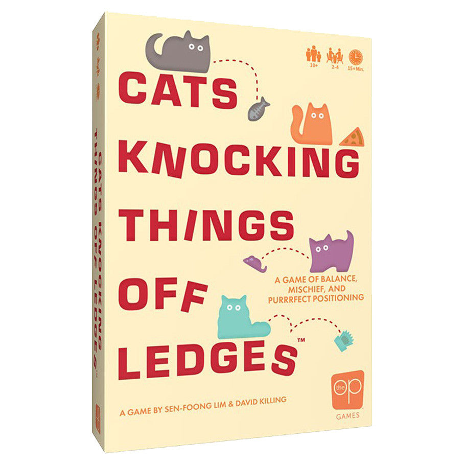 Cats Knocking Things Off Ledges party game