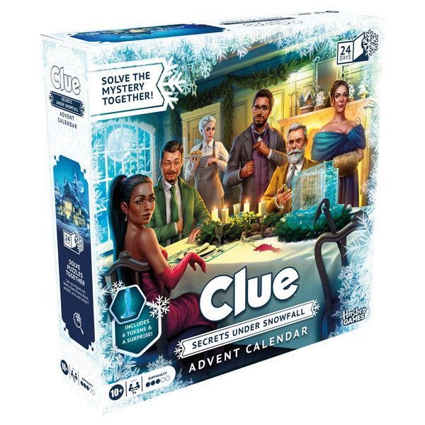 Clue: Advent Calendar - Secrets Under Snowfall board game