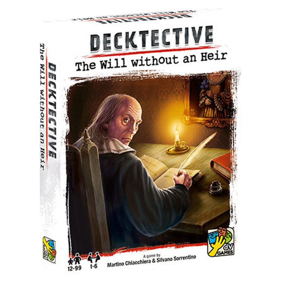 Decktective: The Will without an Heir party game