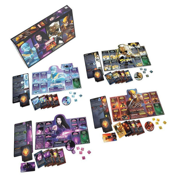 Dice Throne: Marvel: X-Men Box 1 components