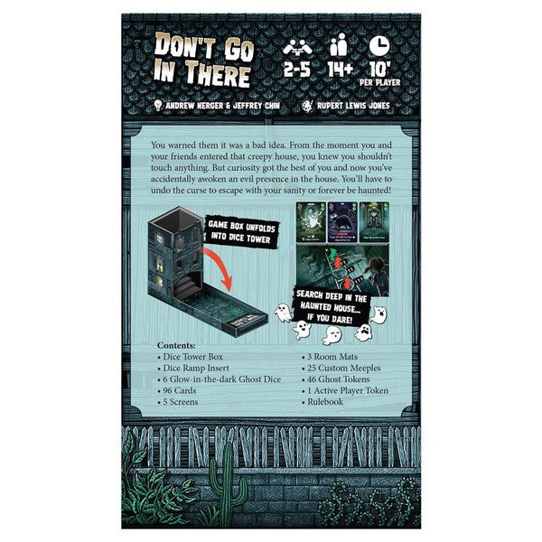 Don't Go In There rear cover