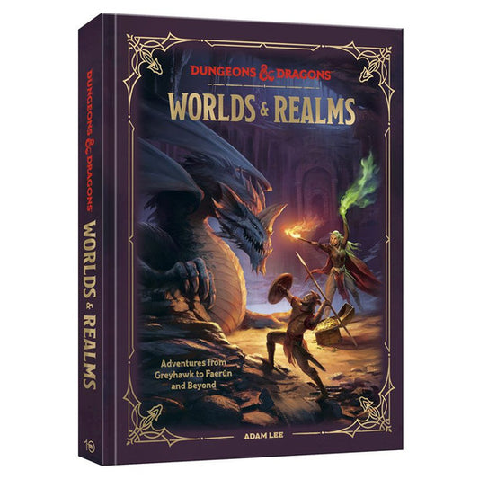 Dungeons & Dragons: Worlds & Realms book cover