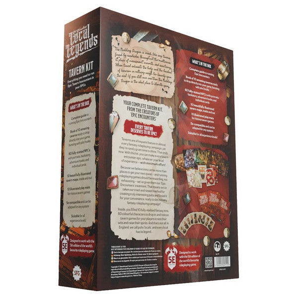 Epic Encounters: Local Legends Tavern Kit rear cover