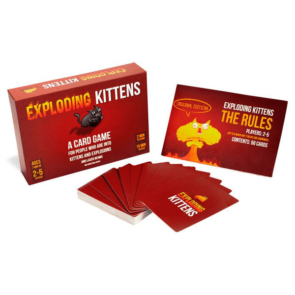 Exploding Kittens contents
