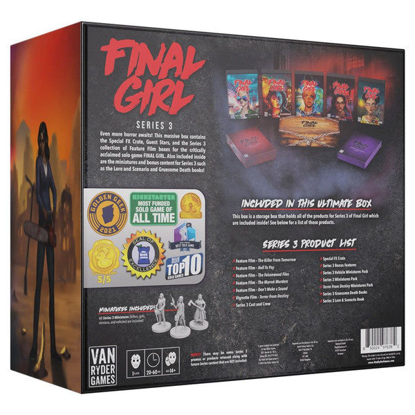 Final Girl: S3 Ultimate Box rear cover