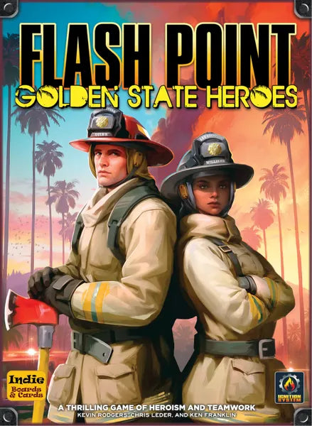 Flash Point: Golden State Heroes board game