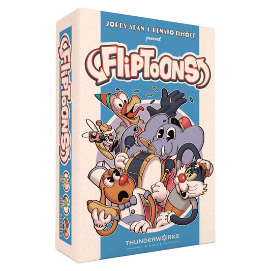 Fliptoons card game