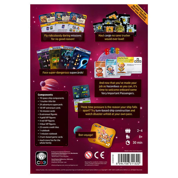 Galaxy Trucker: Do What?! rear cover