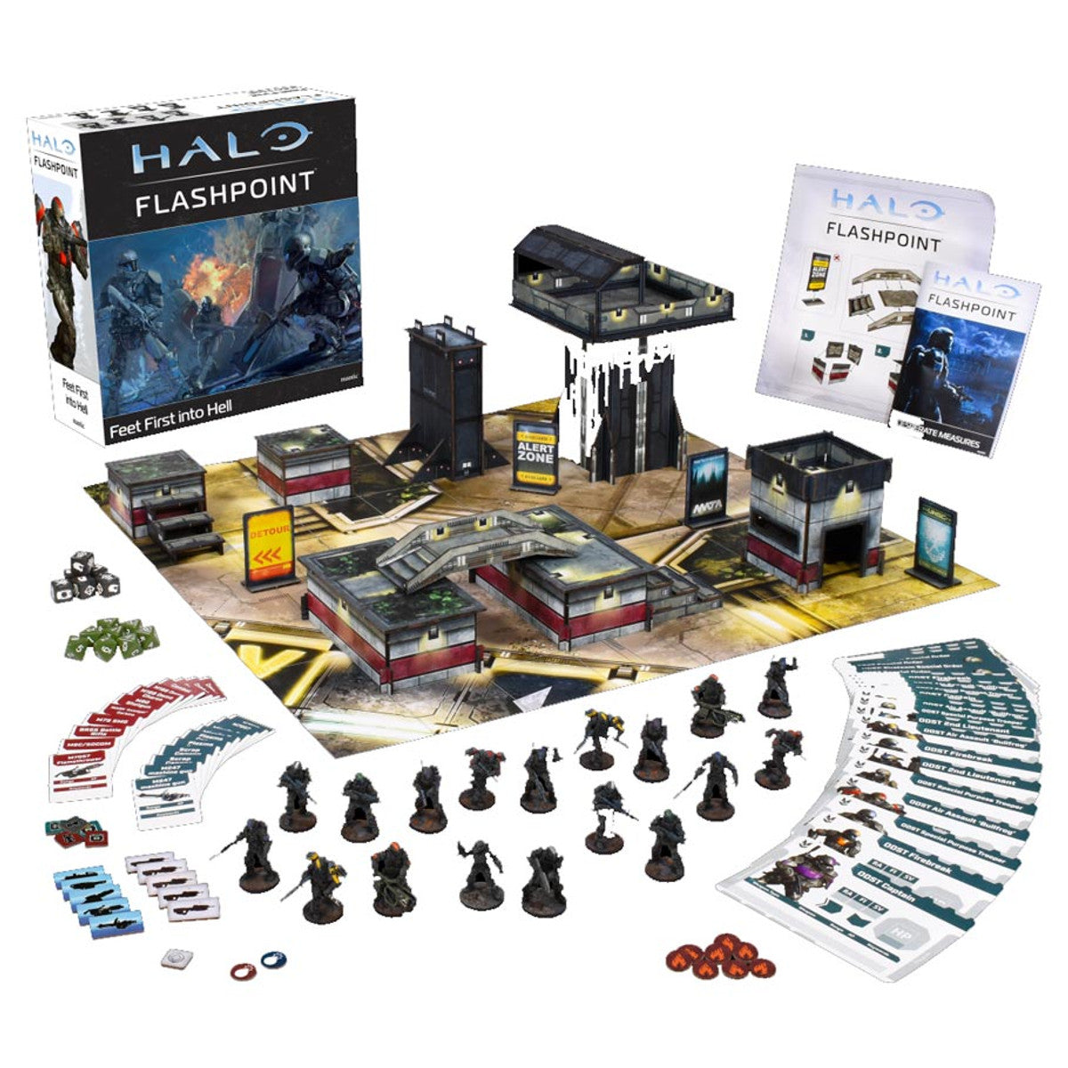 HALO: Flashpoint: Feet First Into Hell components