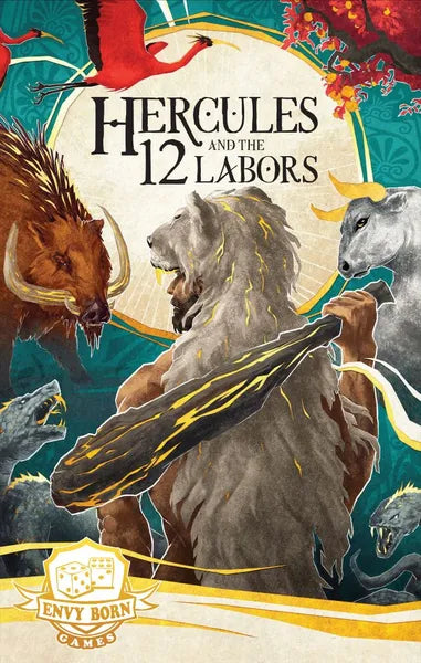 Hercules and the 12 Labors board game