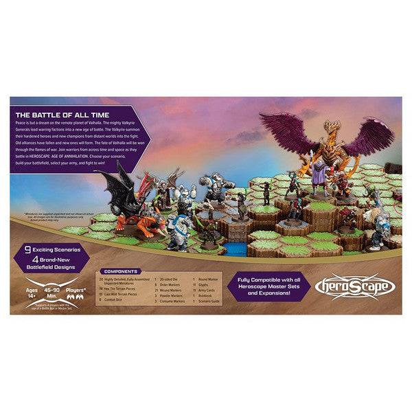 Heroscape: Age of Annihilation rear cover