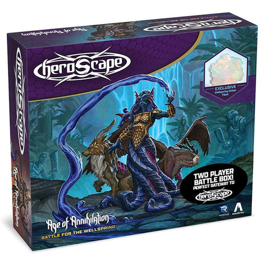 Heroscape: Battle for the Wellspring miniatures game