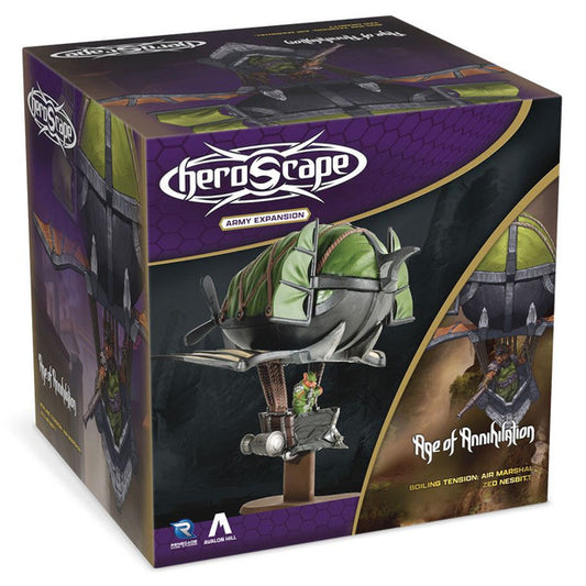 Heroscape: Boiling Tension: Air Marshal Zed Nesbitt expansion