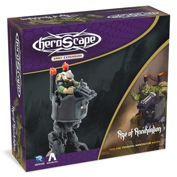 Heroscape: Boiling Tension: Imperator Kayne expansion
