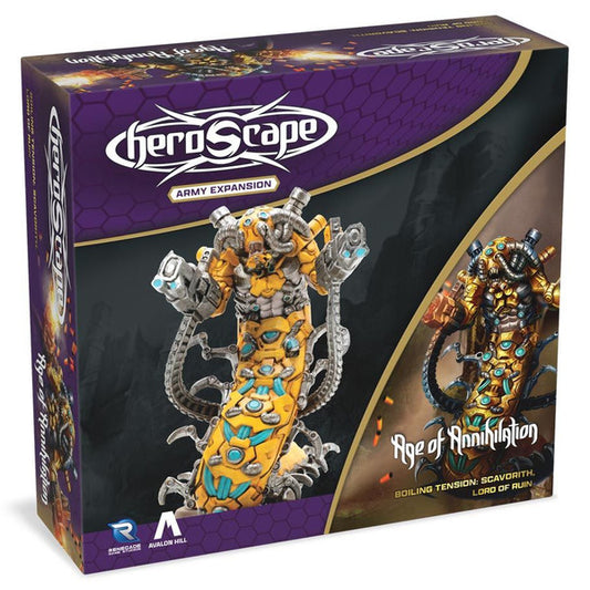 Heroscape: Boiling Tension: Scavorith, Lord of Ruin expansion