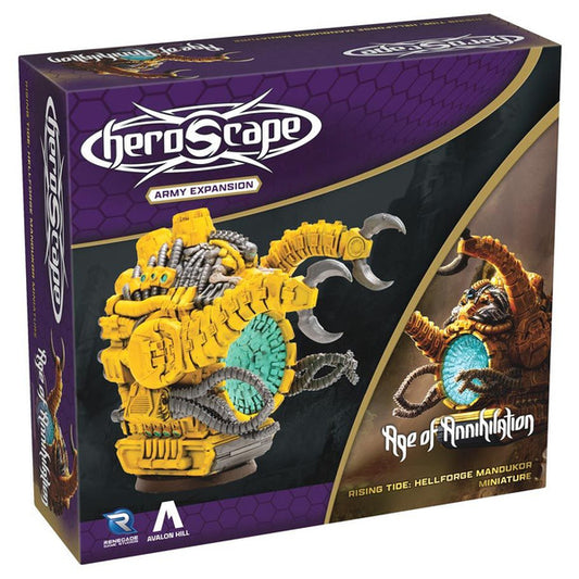 Heroscape: Rising Tide: Hellforge Mandukor expansion