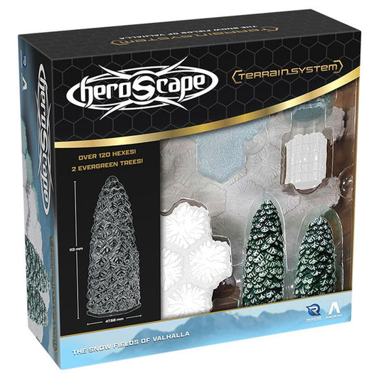 Heroscape: Rising Tide: The Snow Fields of Valhalla terrain expansion