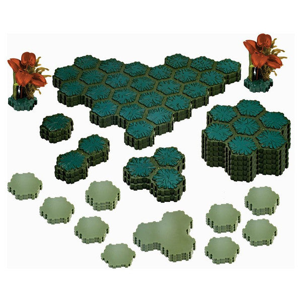 Heroscape: Rising Tide: The Swamps of Valhalla components