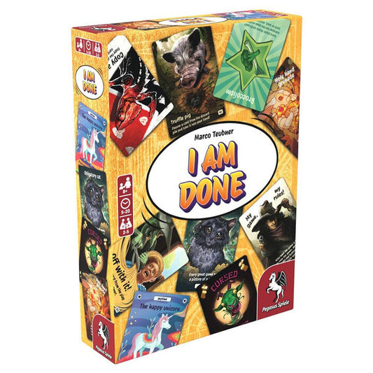 I AM DONE card game