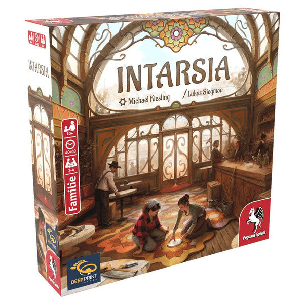 Intarsia board game