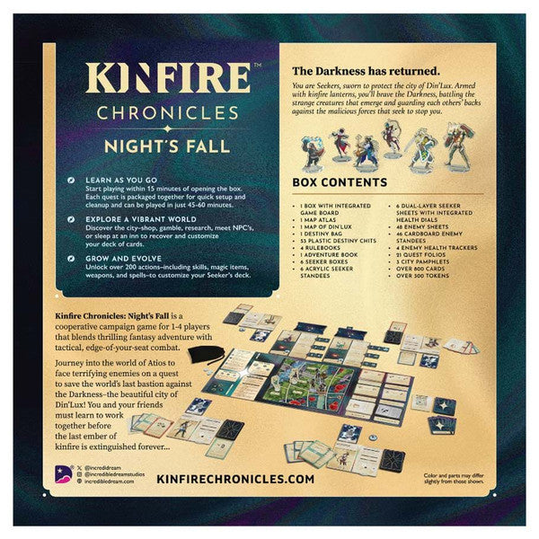 Kinfire Chronicles: Night's Fall