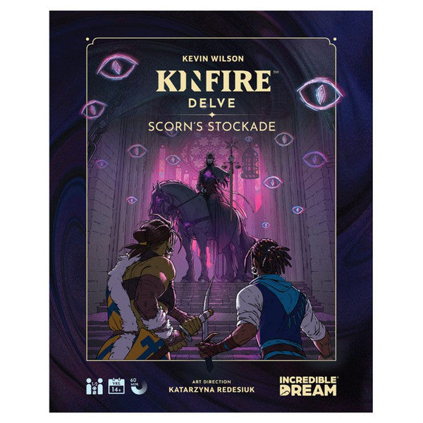 Kinfire Delve: Scorn's Stockade card game