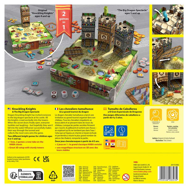 Knuckling Knights & the Big Dragon Spectacle rear cover