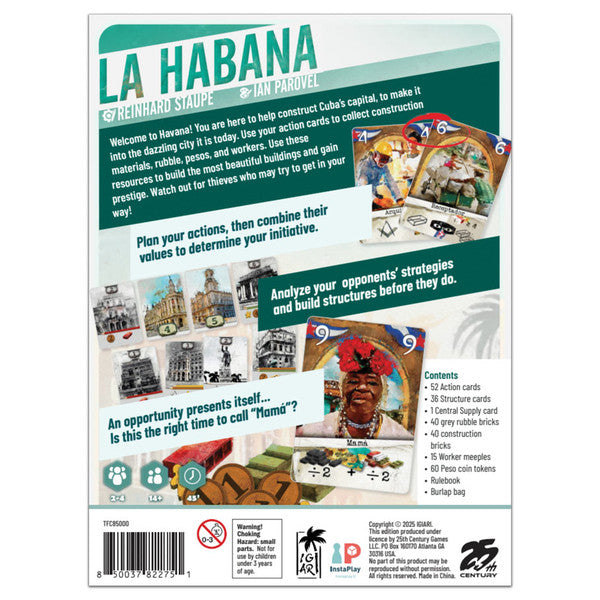 La Habana rear cover
