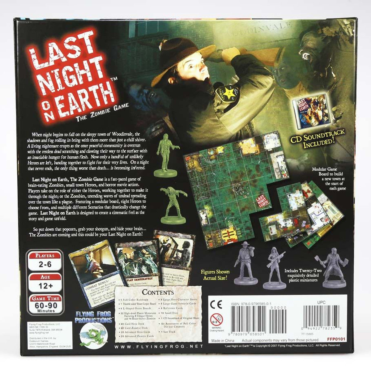 Last Night on Earth: The Zombie Game rear cover