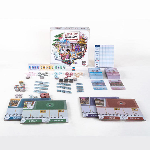 Let's Go! To Japan components