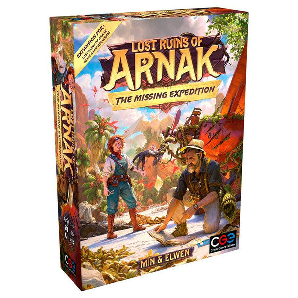 Lost Ruins of Arnak: The Missing Expedition board game expansion