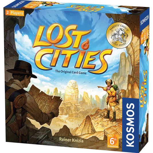 Lost Cities the Card Game with 6th Expedition Box Cover
