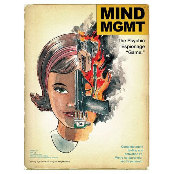 MIND MGMT: The Psychic Espionage Game board game