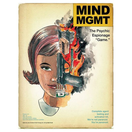 MIND MGMT: The Psychic Espionage Game board game