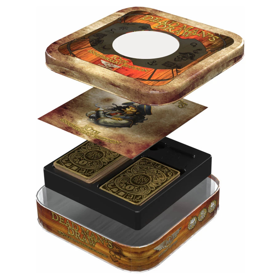 Dead Man's Draw: 10th Anniversary Edition components