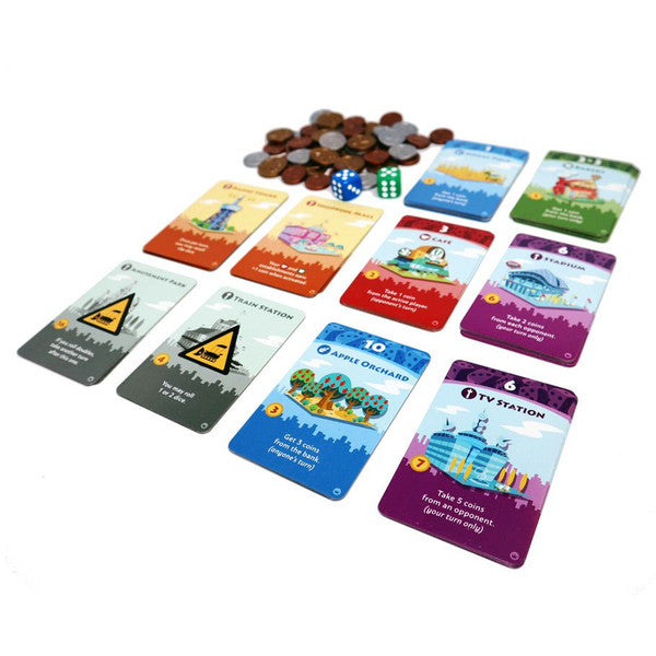 Machi Koro components