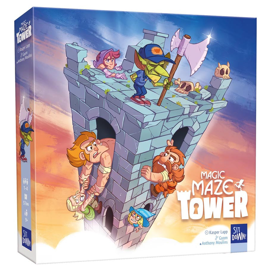 Magic Maze Tower board game