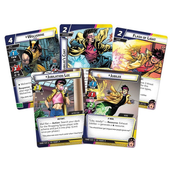Marvel Champions: The Card Game - Jubilee Hero Pack cards