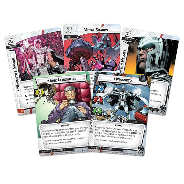 Marvel Champions: The Card Game - Magneto cards