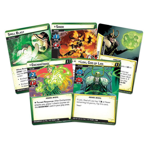 Marvel Champions: The Card Game - Trickster Takeover cards